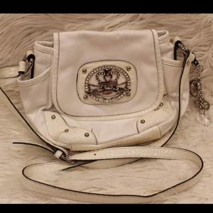 Kathy Van Zeeland White Purse